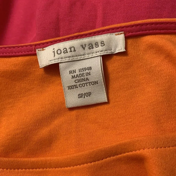 JOAN VASS‎ NWOT 3/4 Sleeve Colorblock Dress - Picture 7 of 9